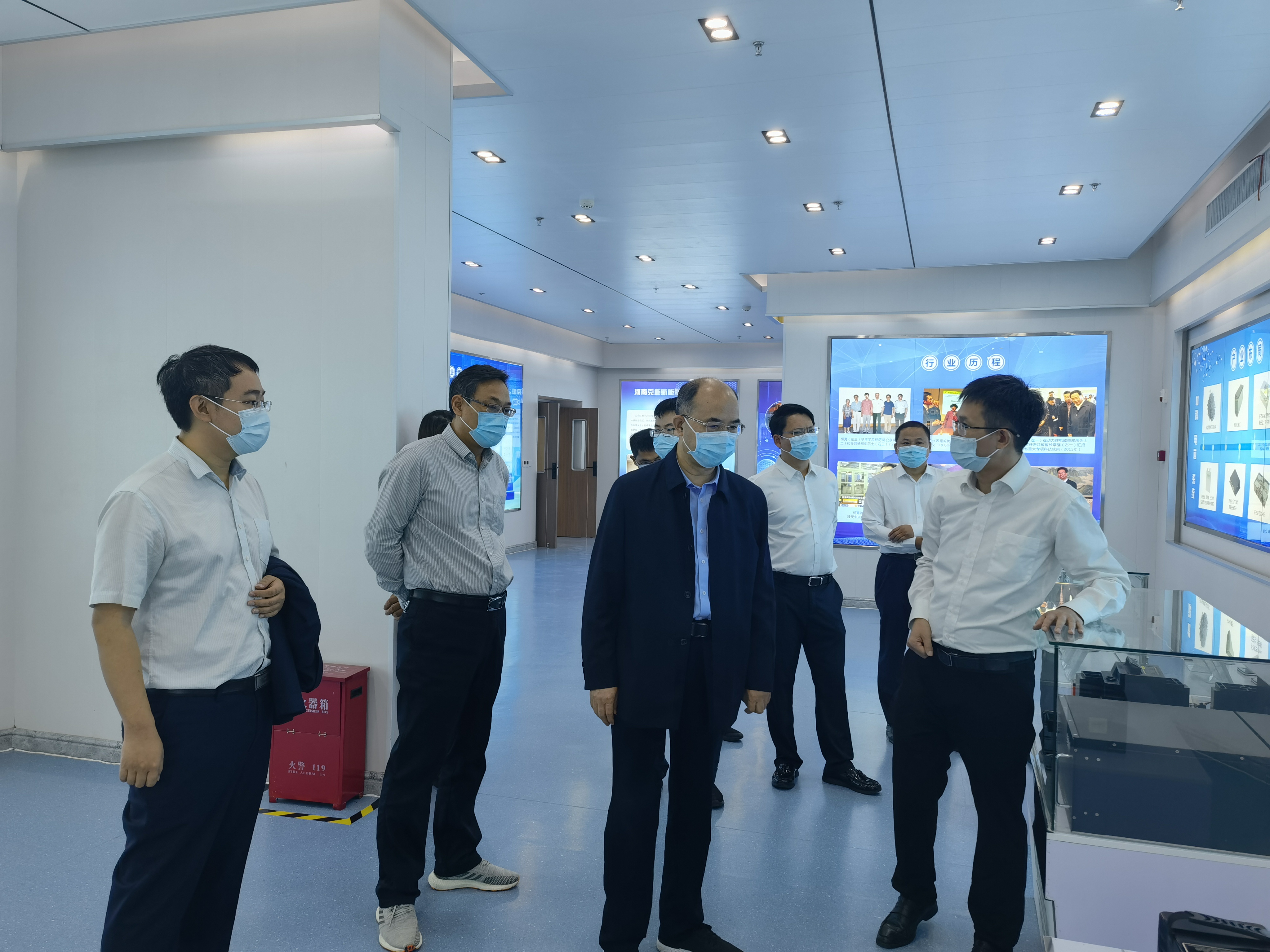 河南投資集團副總經理殷建勇蒞臨克能新能源調研（2022年9月28日）